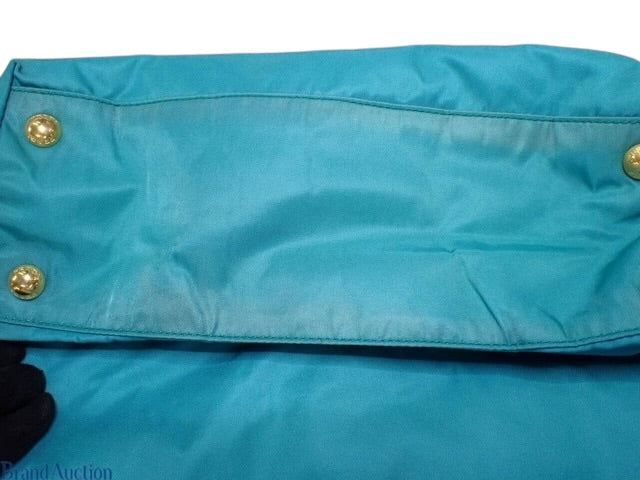 Prada Tessuto City Tote – Turchese Nylon