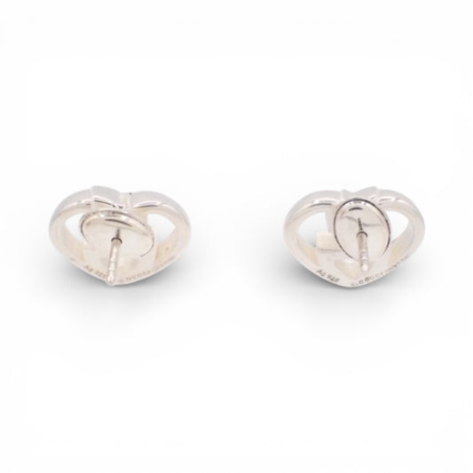 Gucci Interlocking G Heart Earrings