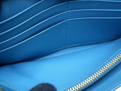 Prada Saffiano Leather Chain Bag – Turquoise