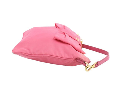 Prada Pink Bow Crossbody Bag