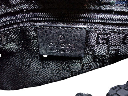 Gucci Tom Ford Era Jackie Matelassé Black Leather Chain Shoulder Bag
