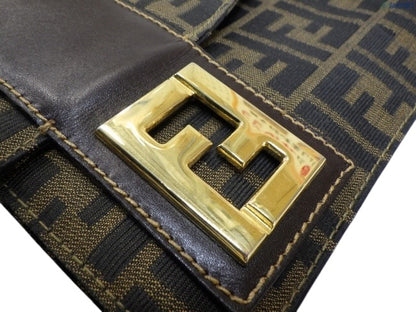 Fendi Zucca Canvas Shoulder/cross body Bag (Vintage FF Monogram)