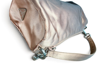 PRADA GOLD SATIN MINI BAG