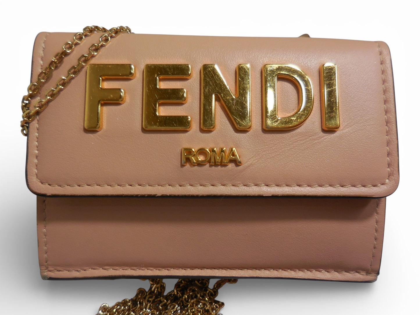 Fendi Pink Wallet on Chain