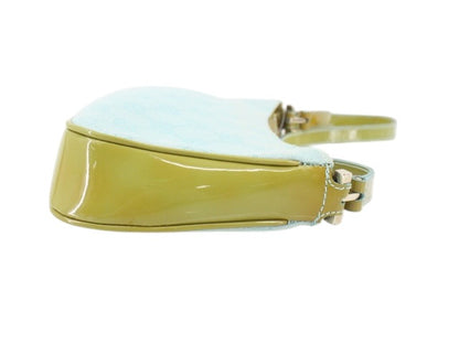 Gucci GG Canvas Mini Shoulder Bag – Blue & Lime
