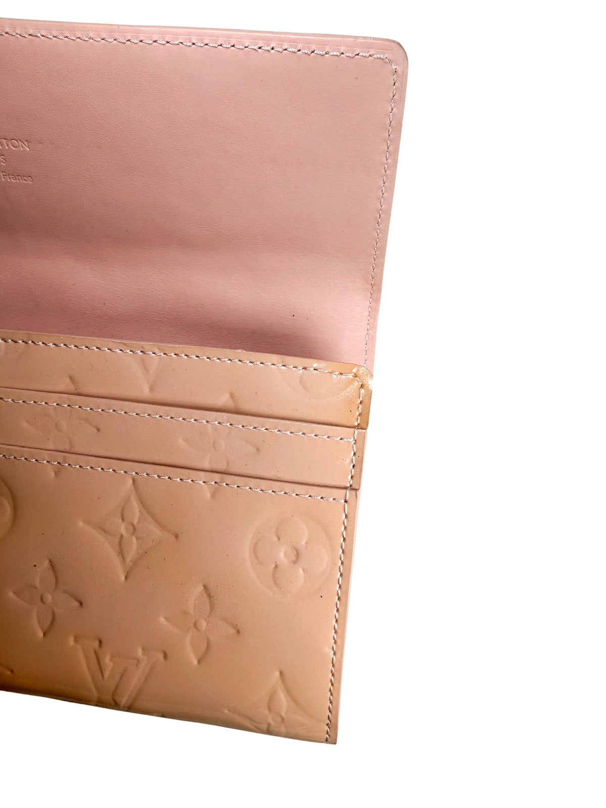LOUIS VUITTON VERNIS WALLET (NOISETTE)