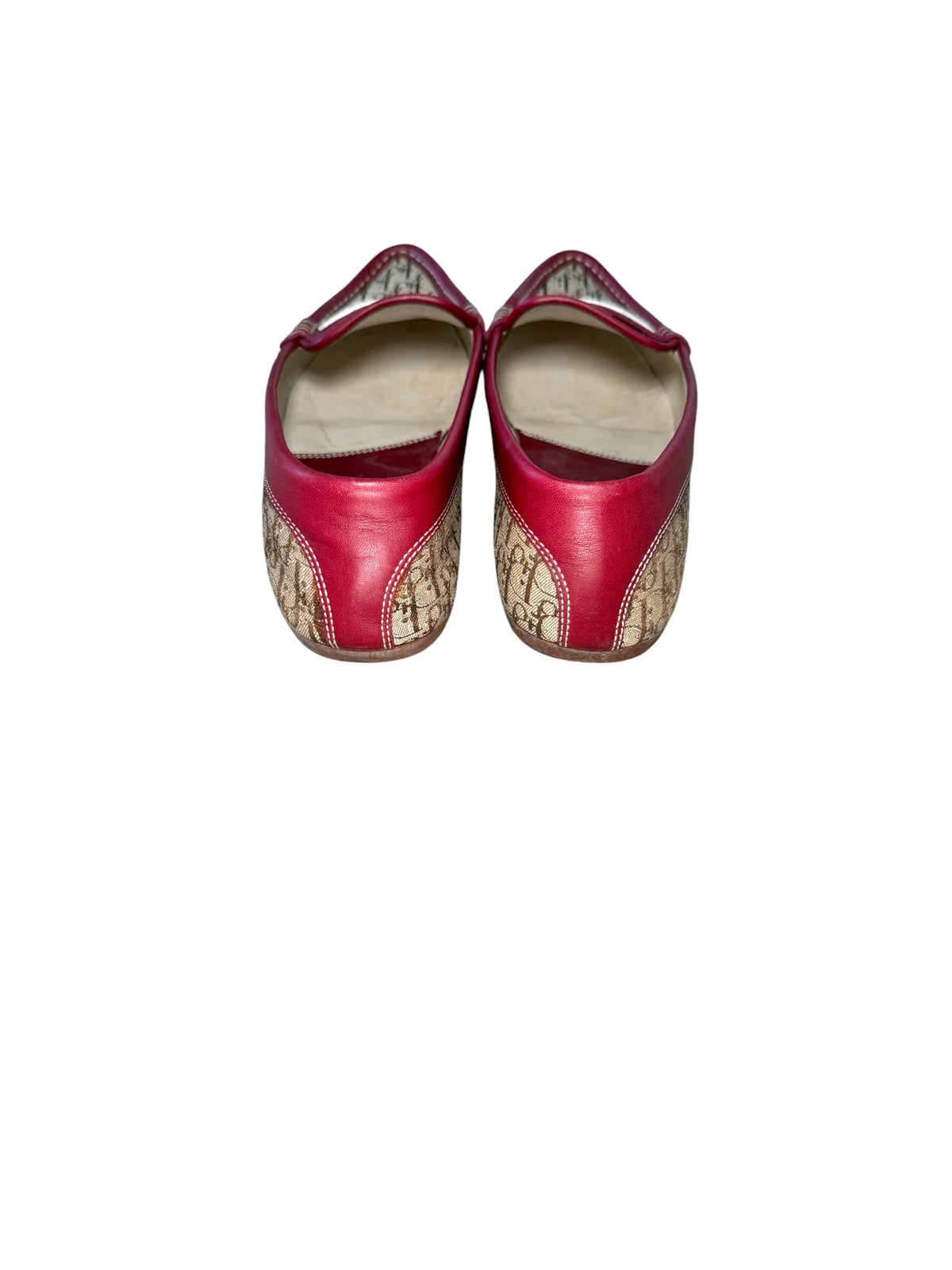 CHRISTIAN DIOR TROTTER MONOGRAM LOAFERS – SIZE 38