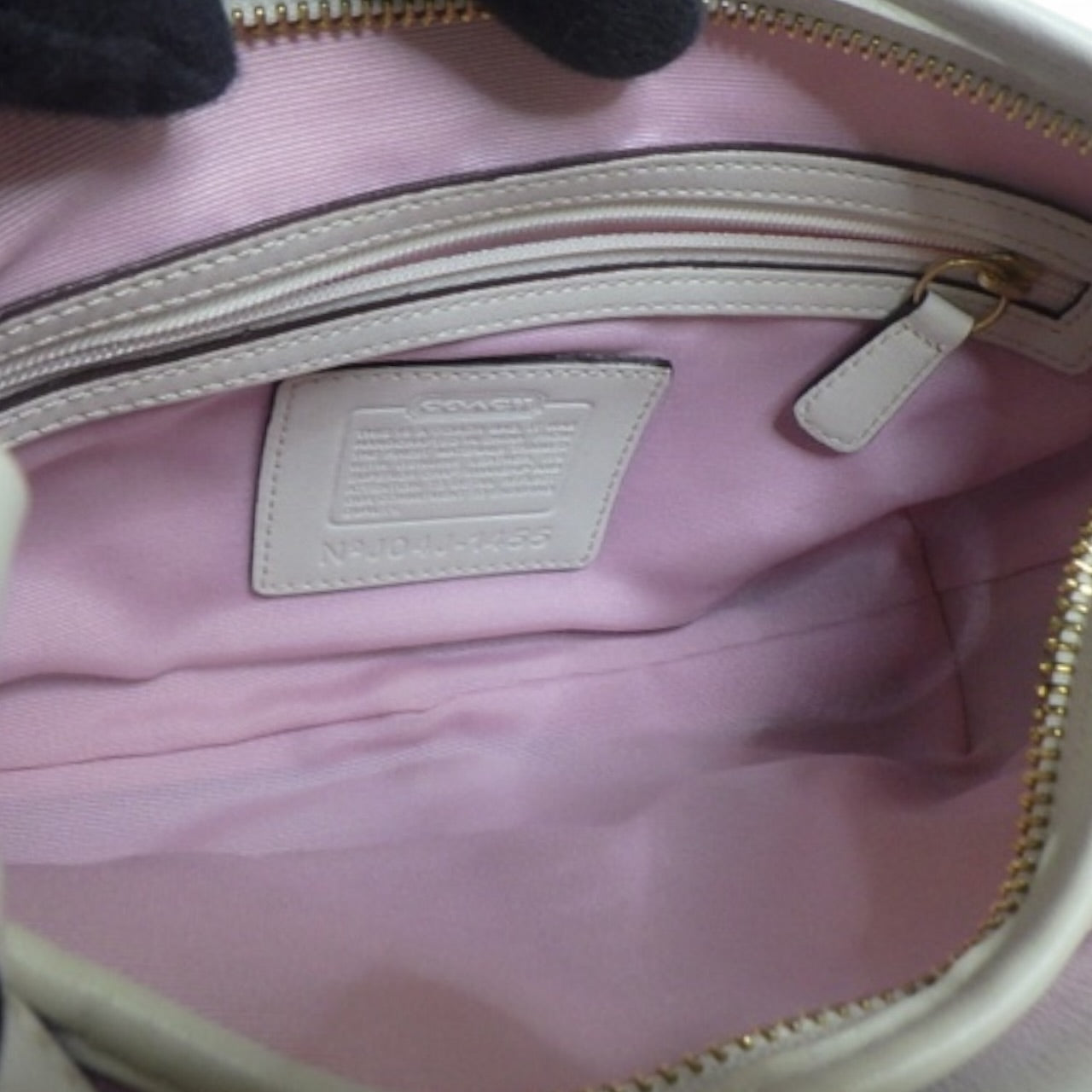 Coach Pink Signature Shoulder Bag