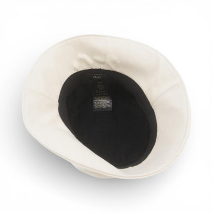 Fendi Canvas Bucket Hat – Ivory