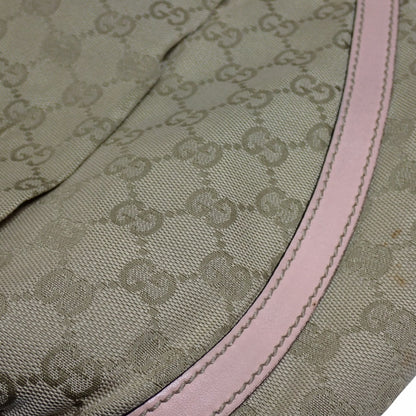 Gucci GG Canvas Crossbody – Pink Trim