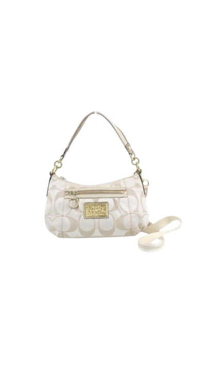 Coach Signature Shoulder & Crossbody Bag – Ivory