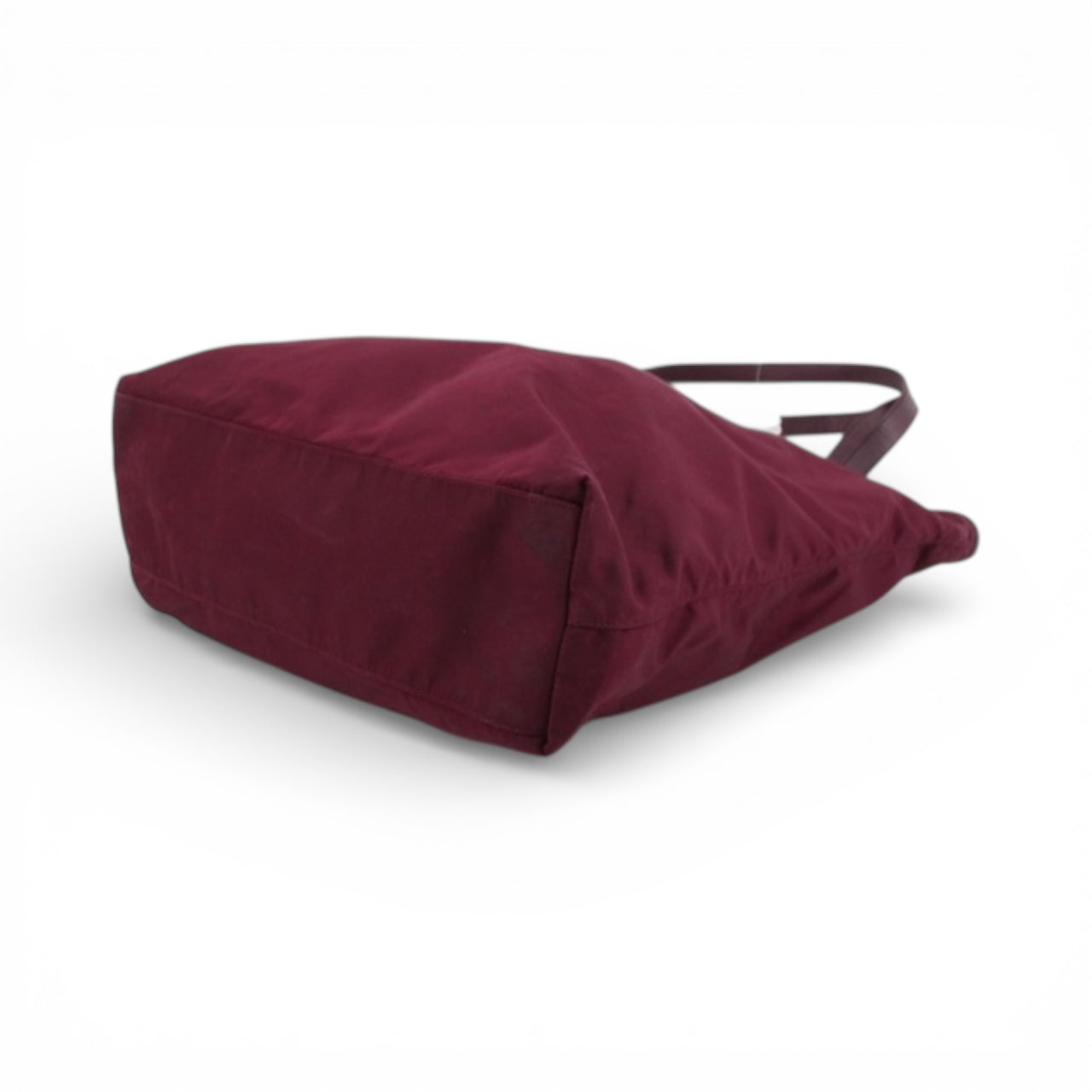 Prada Burgundy Nylon Tote