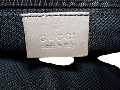 Gucci GG Canvas Shoulder Bag – Beige
