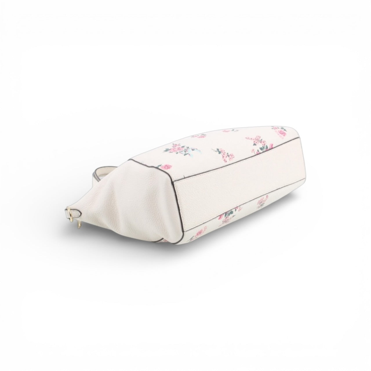 Coach White Floral Tote