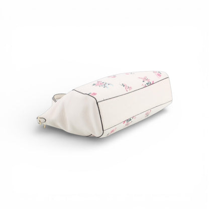 Coach White Floral Tote