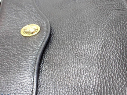 Christian Dior Vintage 2-Way Leather Top Handle Bag – Black Leather
