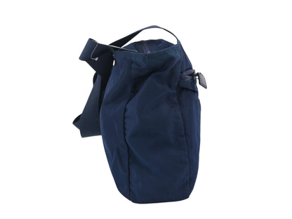 Prada Navy Nylon Tote