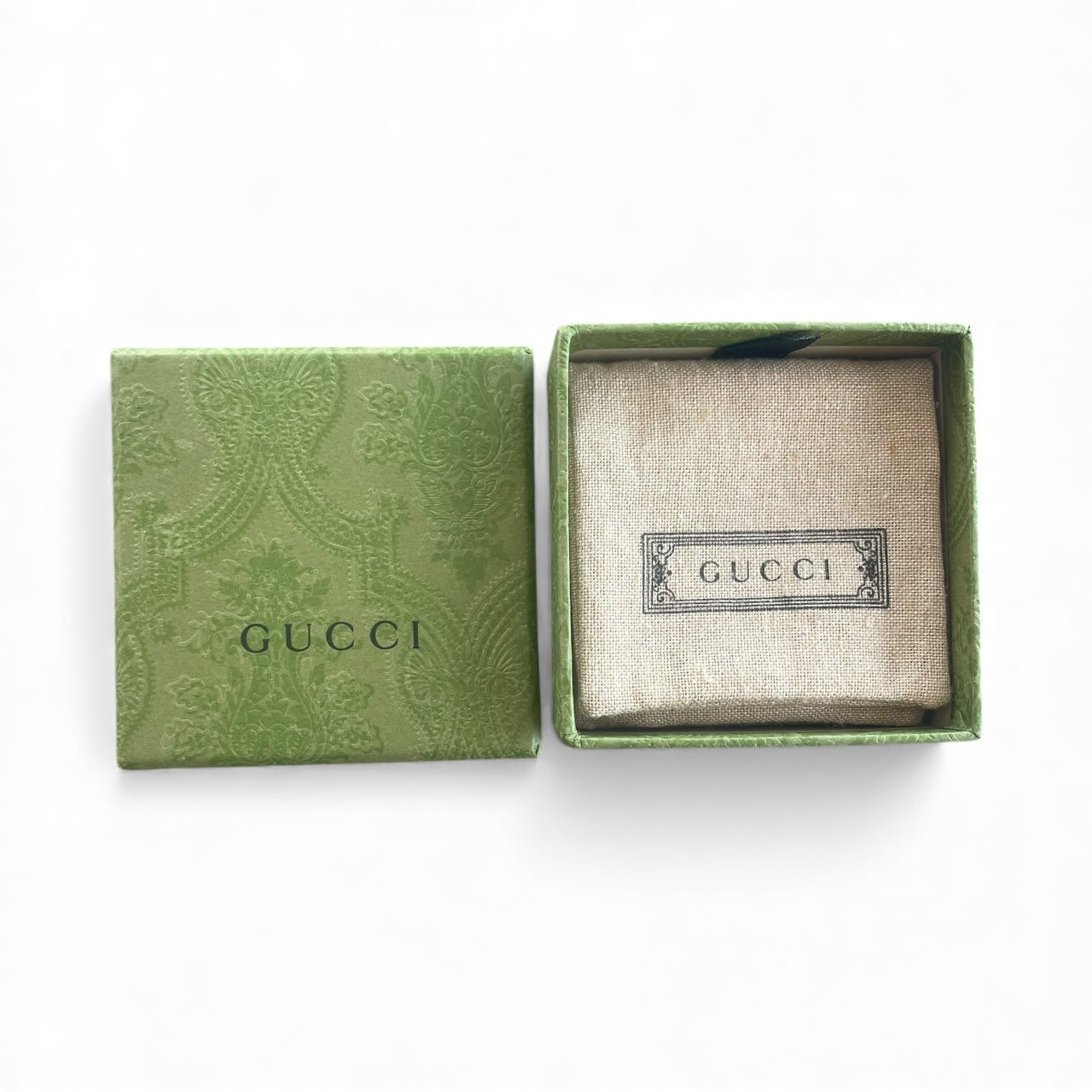 GUCCI Interlocking G Sterling Silver Bracelet