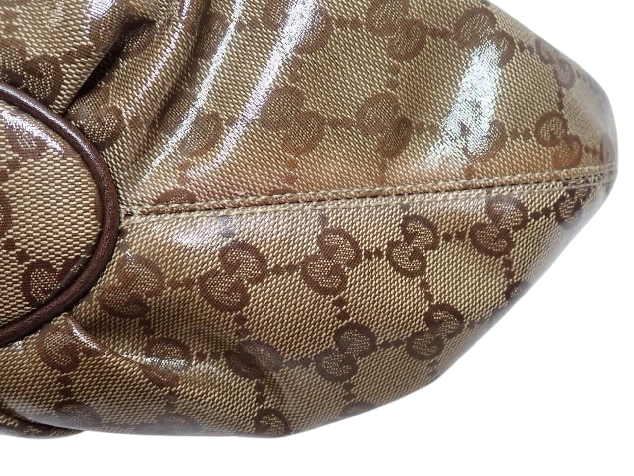 Gucci GG Crystal Heart Shoulder Bag