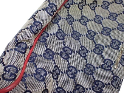 Gucci GG Canvas Red Shoulder Pouch