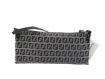 Fendi Zucca Canvas Mini Shoulder Bag – Navy