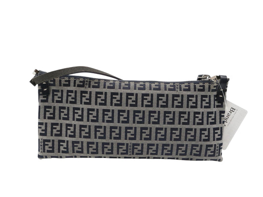 Fendi Zucca Canvas Mini Shoulder Bag – Navy