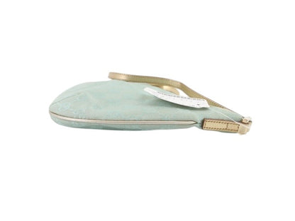 Gucci GG Shimmer Canvas Baguette Shoulder Bag