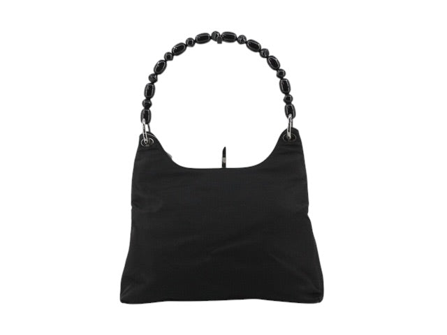 Christian Dior Maris Pearl Nylon Shoulder Bag