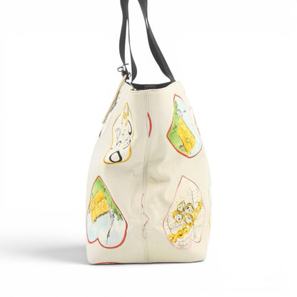 CHANEL Valentine’s Limited Edition Canvas Leather Tote