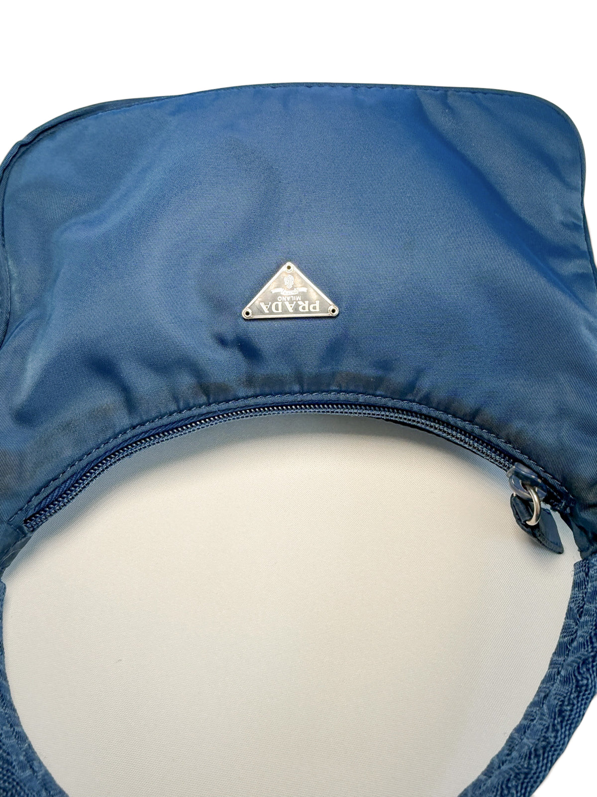 Prada Tessuto Nylon Mini Shoulder Bag – Blue