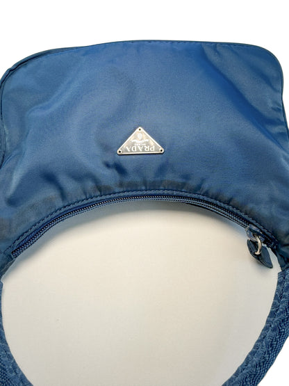 Prada Tessuto Nylon Mini Shoulder Bag – Blue