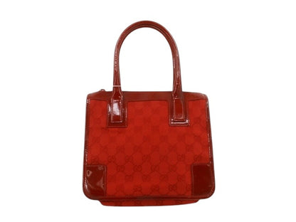 Gucci GG Canvas Mini Tote – Red