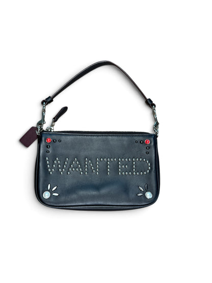 Coach Black Studded Wanted Shoulder Bag