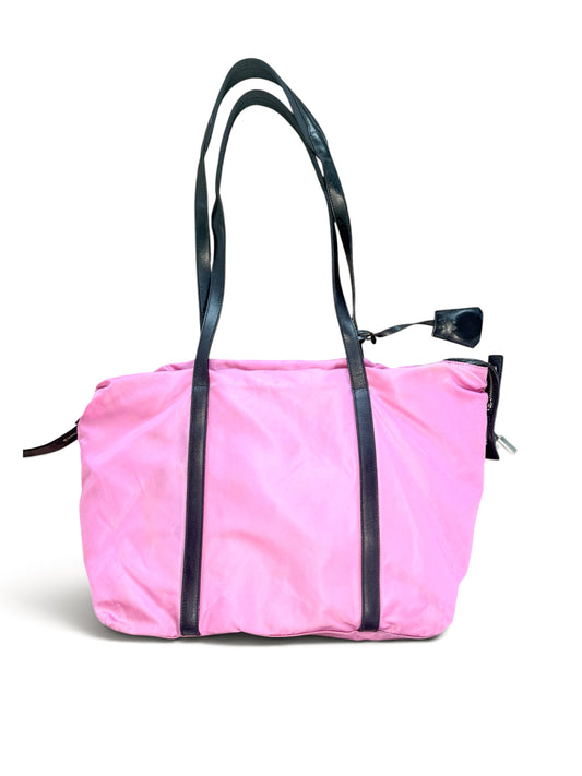 PRADA Nylon Tote Bag – Pink