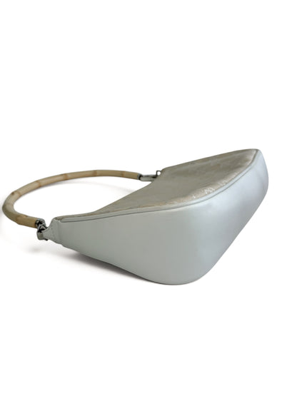 Gucci Bamboo GG Canvas Shoulder Bag