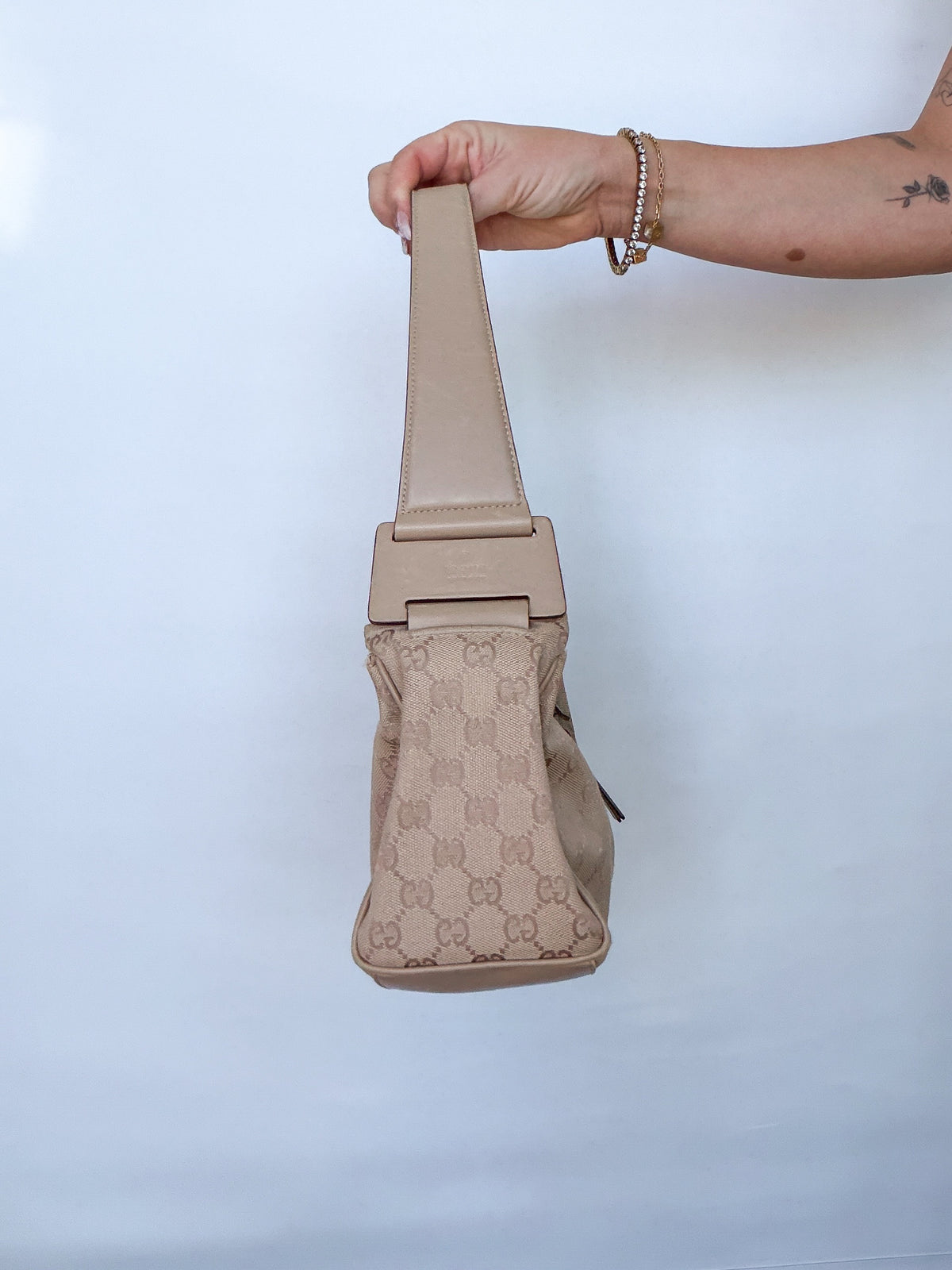 Gucci GG Canvas Shoulder Bag
