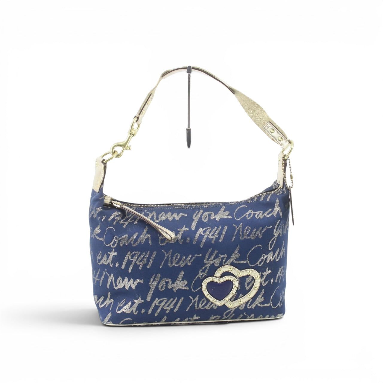 Coach Glitter heart bag