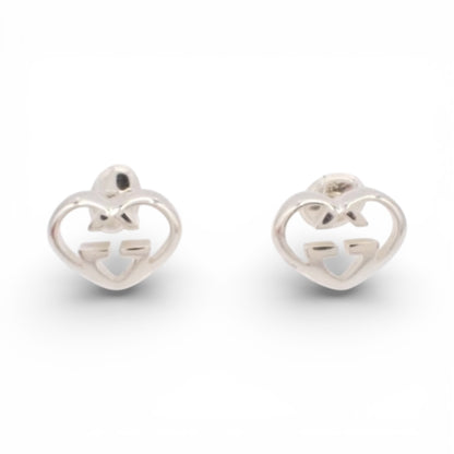 Gucci Interlocking G Heart Earrings