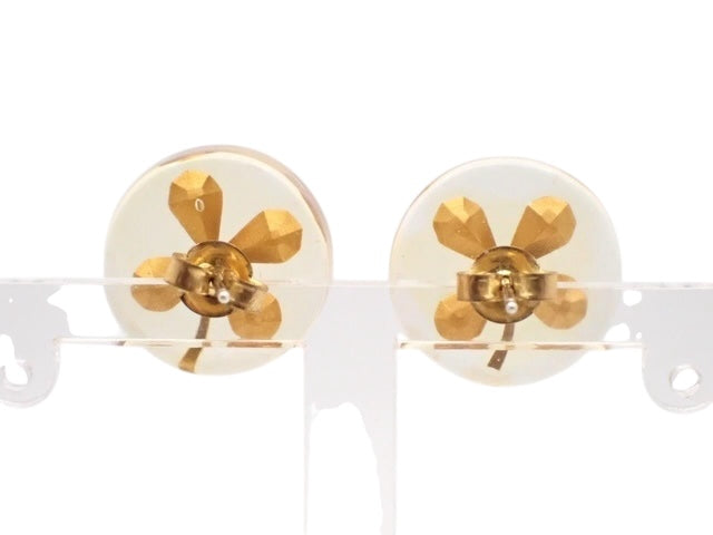 Chanel Coco Clover Earrings