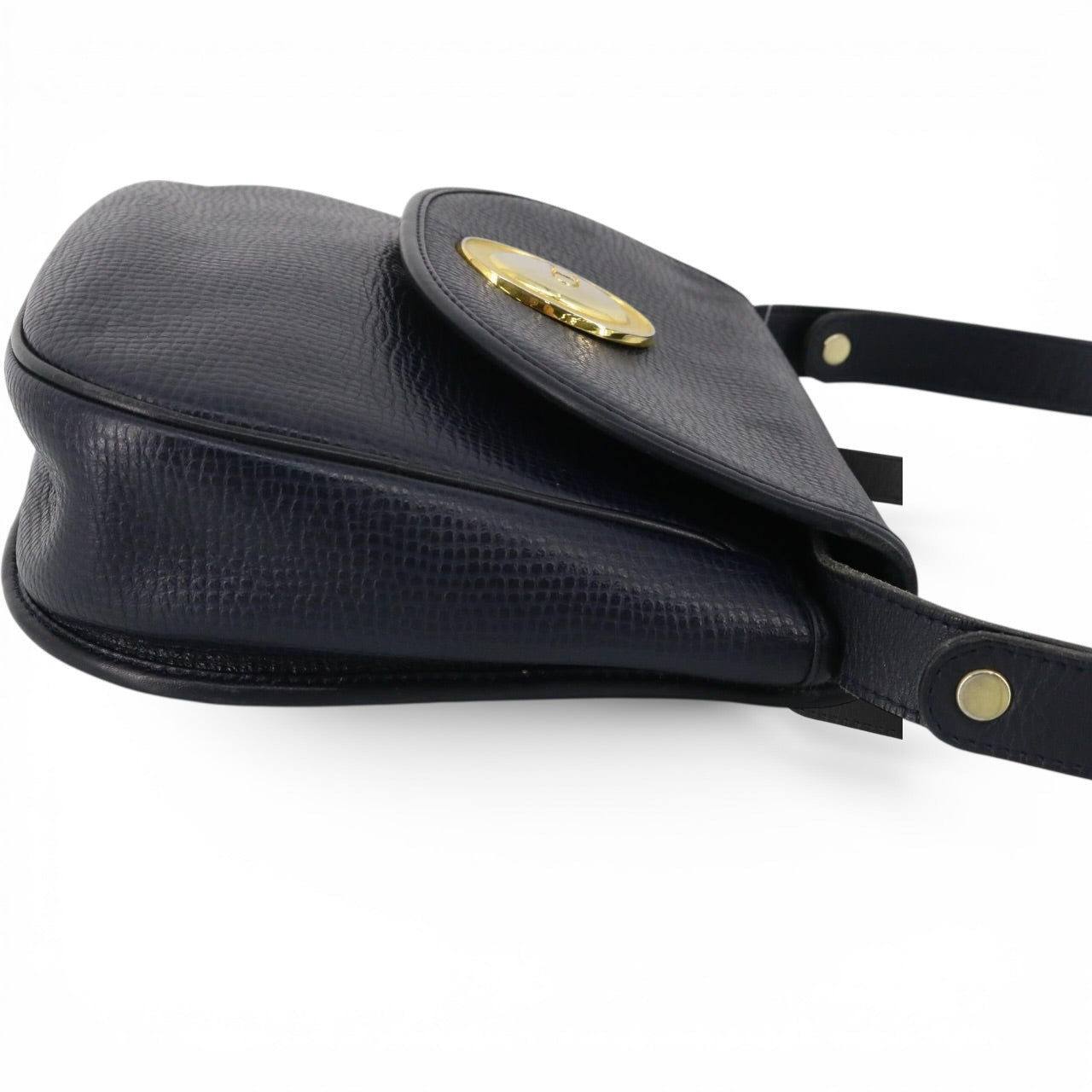 Christian Dior Navy Shoulder Bag