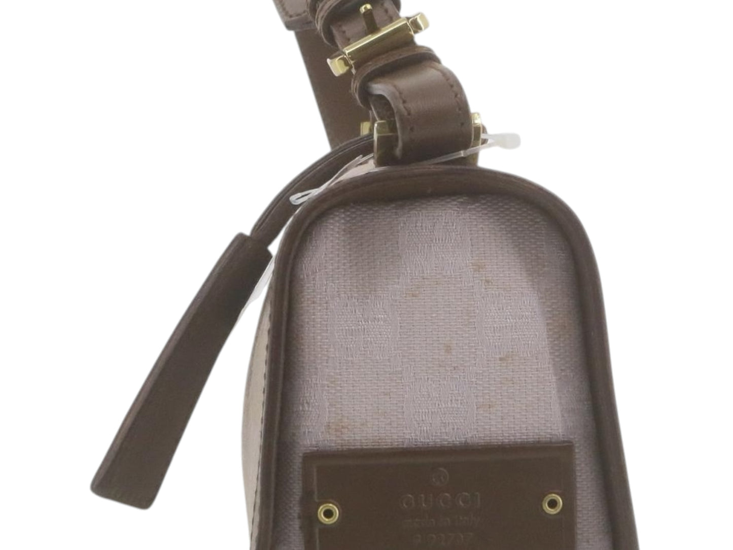 Gucci GG Canvas Shoulder Bag – Pink & Brown