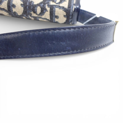 Christian Dior Trotter Canvas Shoulder Bag