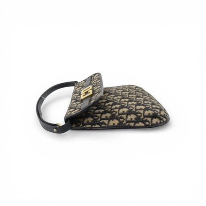 Christian Dior Trotter Canvas Shoulder Bag