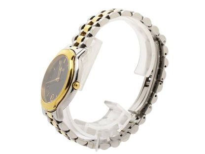 Gucci Two-Tone Watch (Black Dial)
