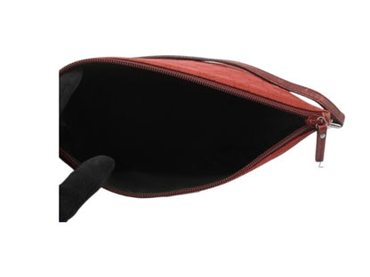 GUCCI RED MONOGRAM SHOULDER BAG