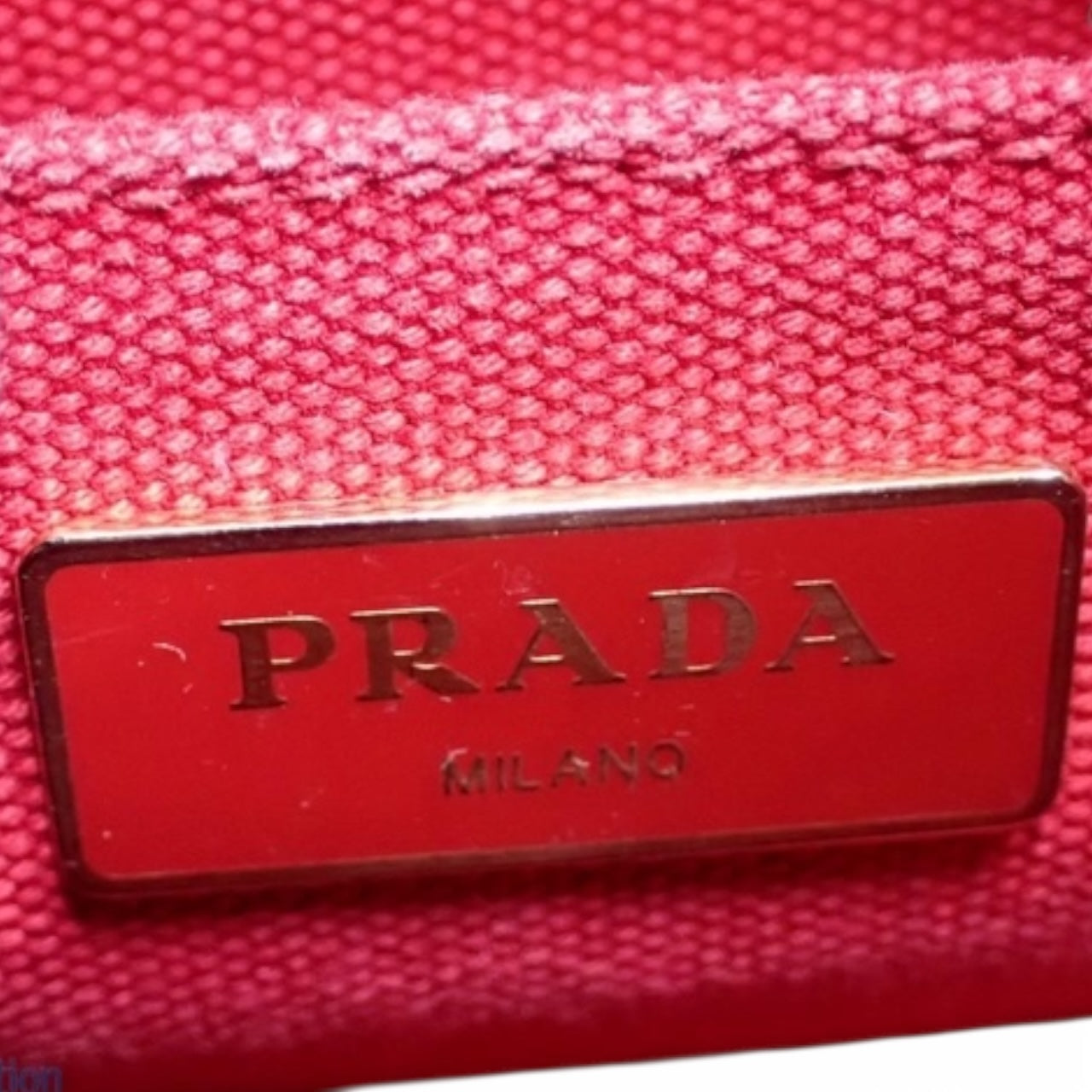 Prada Canapa 2-Way Denim Tote