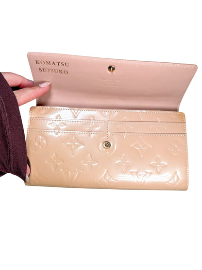LOUIS VUITTON VERNIS WALLET (NOISETTE)
