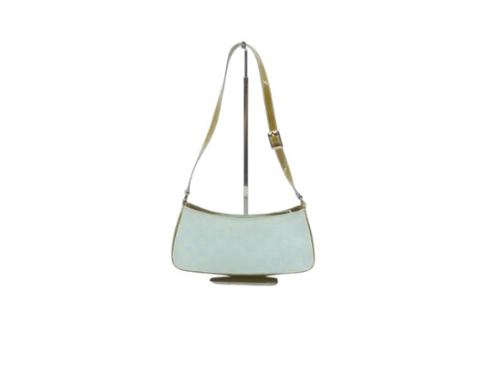 Gucci GG Canvas Baguette Shoulder Bag – Baby Blue