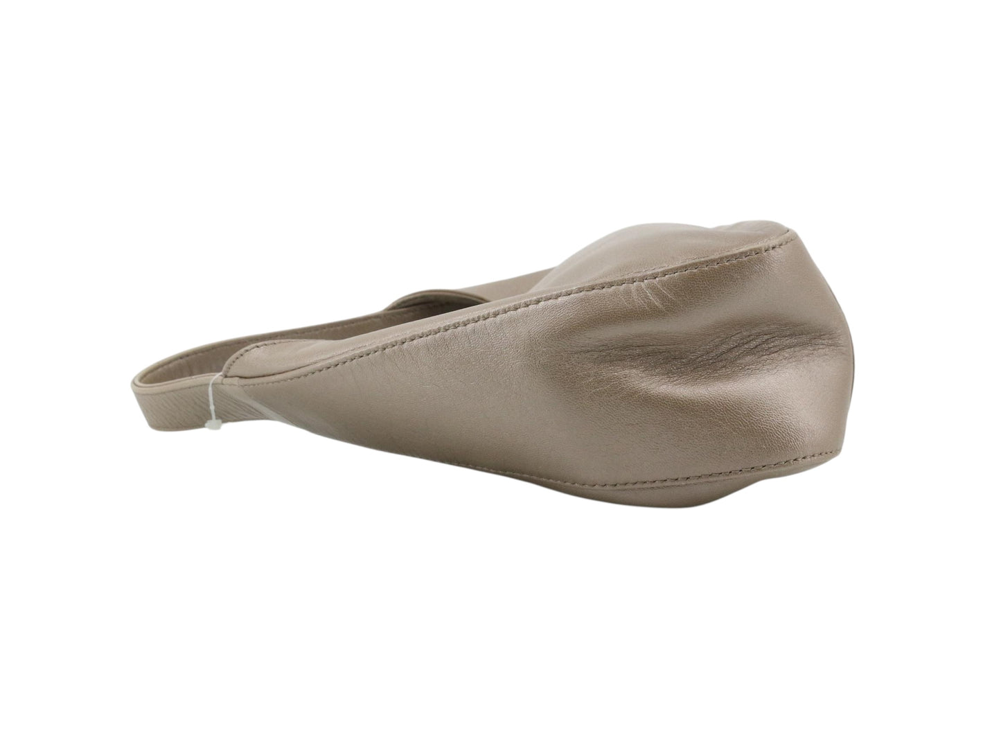 Prada Metallic Leather Hobo Bag – Champagne