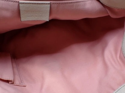 GUCCI PINK MONOGRAM SHOULDER BAG